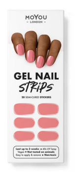 Gel Nail Strips Flamingo Blush